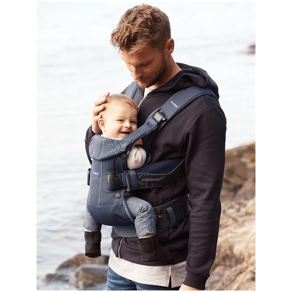 098008 Portabebè morbido Cotone, Poliestere Blu marino - Foto 3