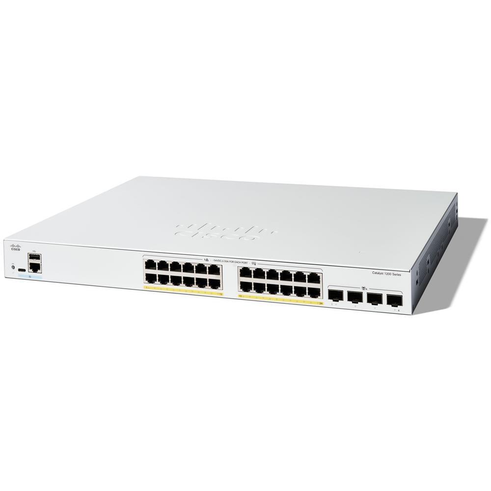 C1200-24FP-4X switch di rete Gestito L2/L3 Gigabit Ethernet (10/100/1000) Bianco - Foto 1