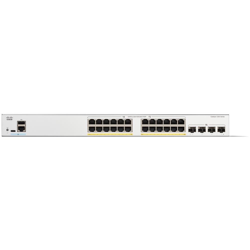 C1200-24FP-4X switch di rete Gestito L2/L3 Gigabit Ethernet (10/100/1000) Bianco - Foto 2