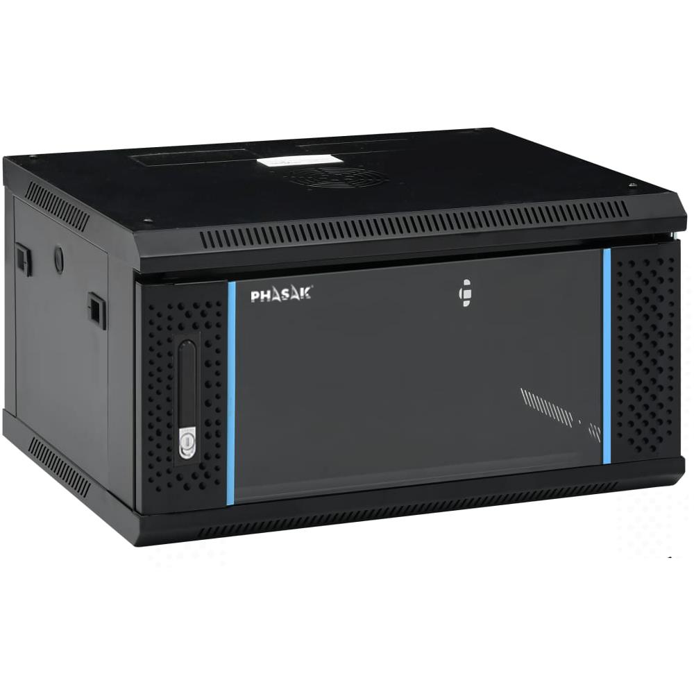 Armadio PHO 2106D Rack 6U da Parete 19" Colore Nero - Foto 9