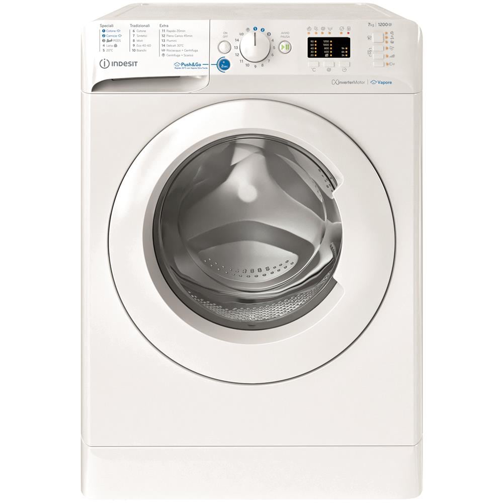 Lavatrice Standard BWA 71296X WV IT7 Kg Classe A Centrifuga 1200 giri - Foto 1