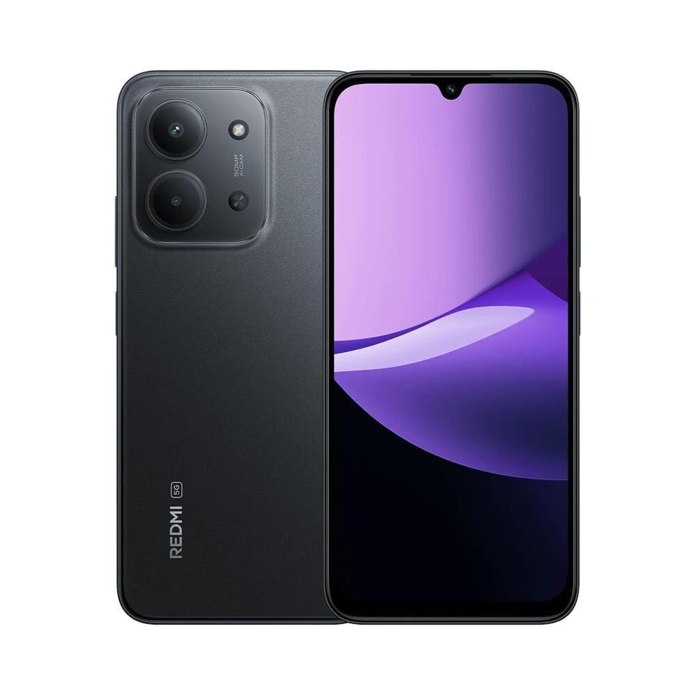 Redmi 15C 5G 128GB 4GB Ram Display 6.9” Main Camera 50MP f / 1.8 Dual nanoSim USB Type-C Dimensity 6300 6000mAh Minight Black Tim - Foto 1