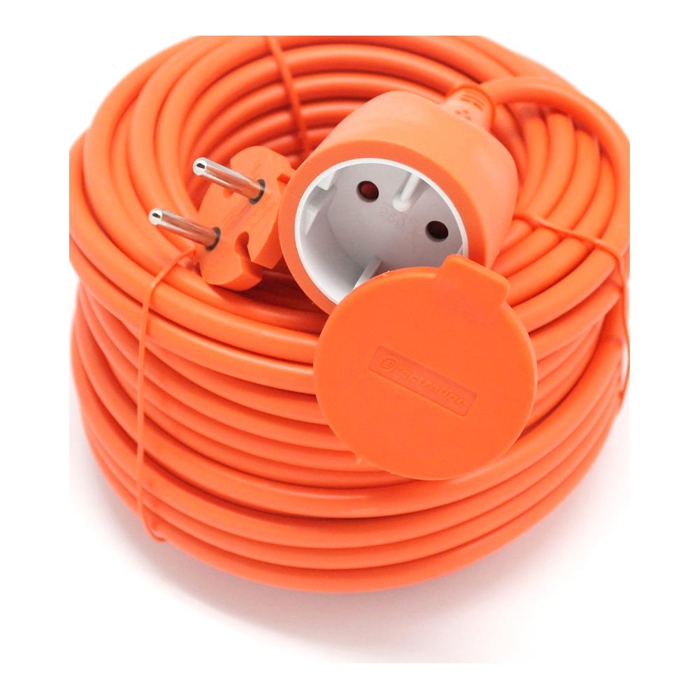 Prolunga Da Giardino Color Arancio, Sezione 2x1,5, Marchio Ce 20 Mt - Foto 2