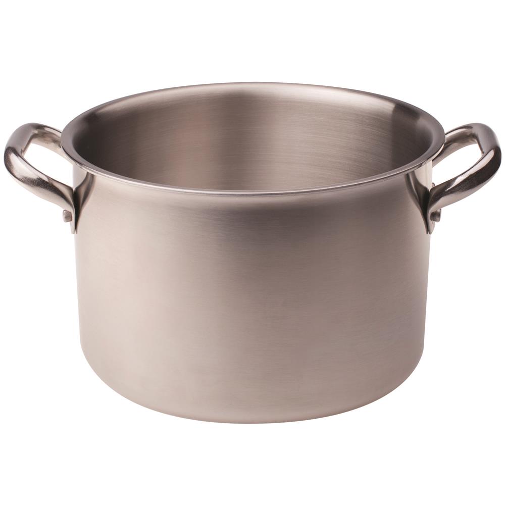 Casseruola Alta 2 Maniglie ad Induzione Diametro 20 cm - Linea Alu-Inox - Foto 1