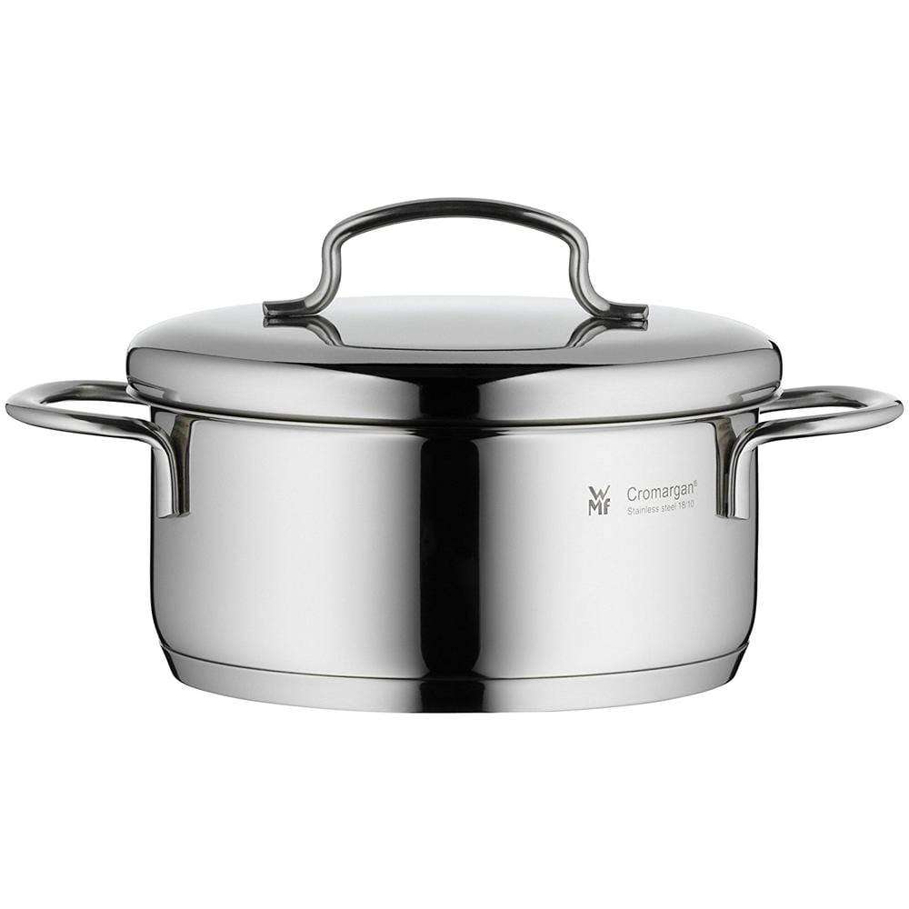Tegame Con Coperchio Acciaio Inox Cromargan 18/10 Ø 14cm H 10,5cm - Linea Mini - Foto 1