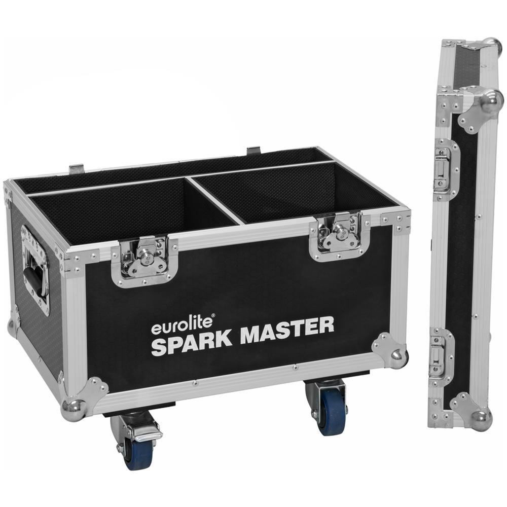 Flightcase 2x Spark Master With Wheels - Foto 1