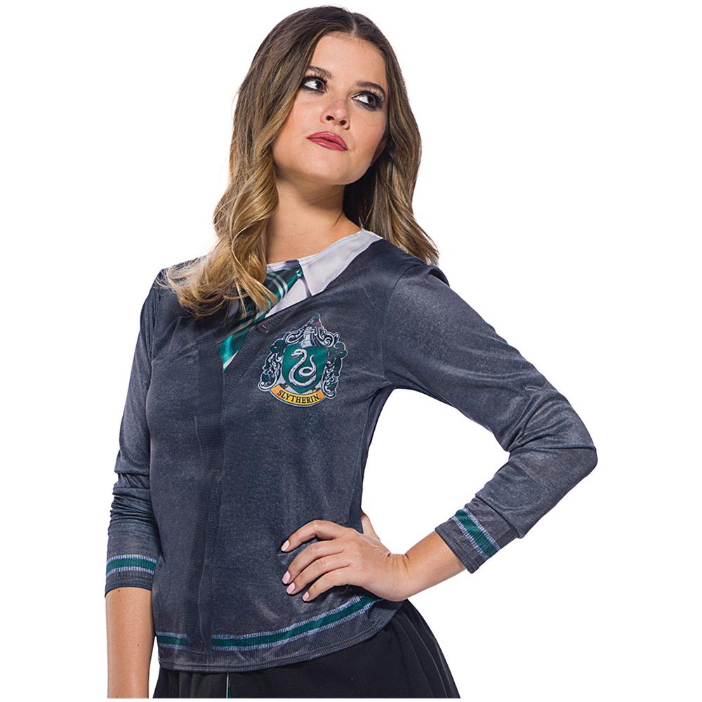 Maglia Uniforme Serpeverde Harry Potter Da Donna - Taglia: Medium - Foto 1