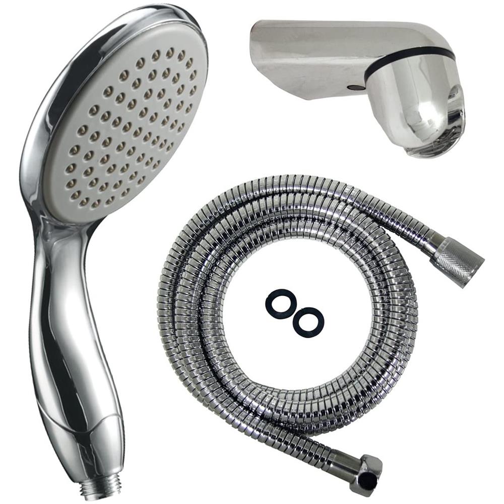 Duplex : Doccia 1 Getto Cromata 120mm Ss Flessibile - Foto 1