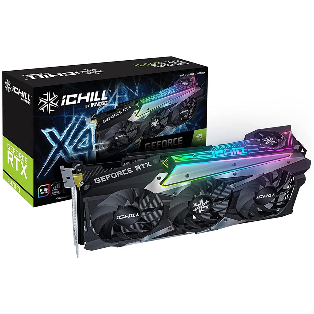 GeForce RTX 3070 Ti 8 GB GDDR6X Pci-E 3 x DisplayPort / 1 x HDMI iChill - Foto 1