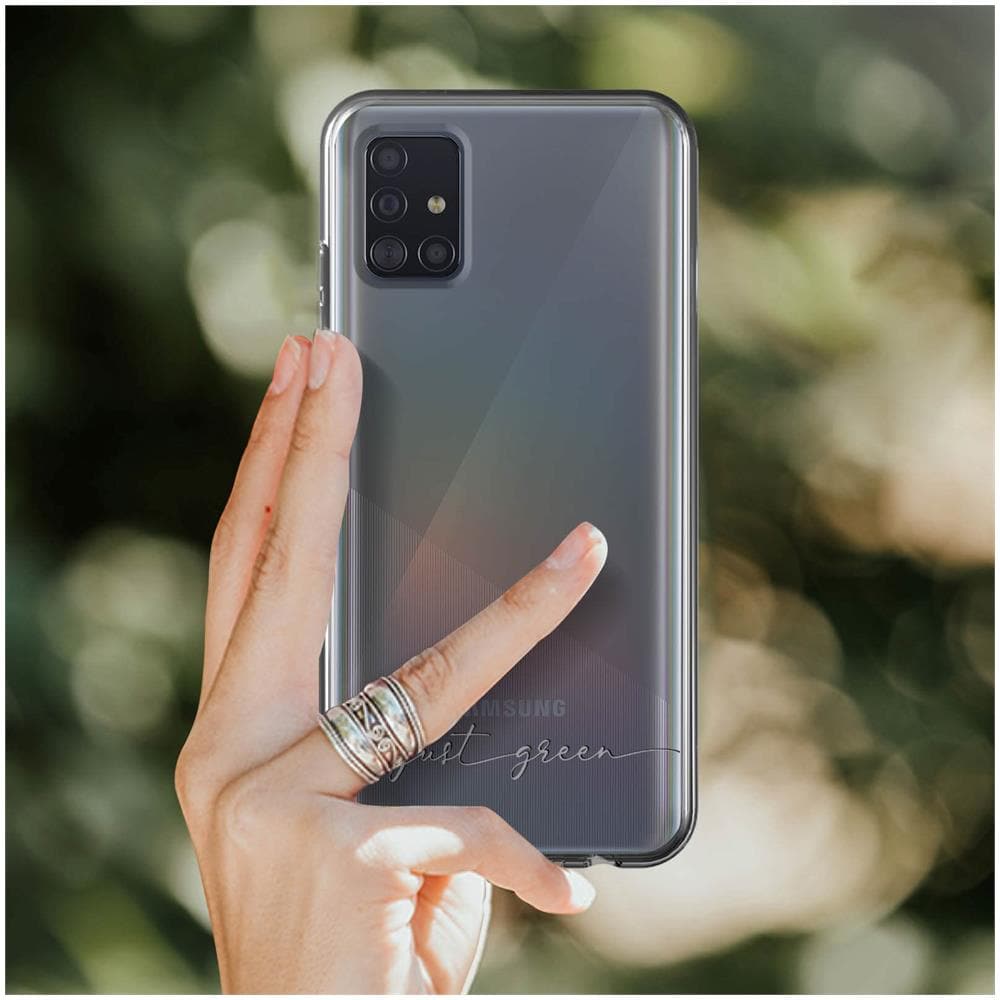 Cover Biodegradabile Per Samsung Galaxy A51 Trasparente - Foto 2