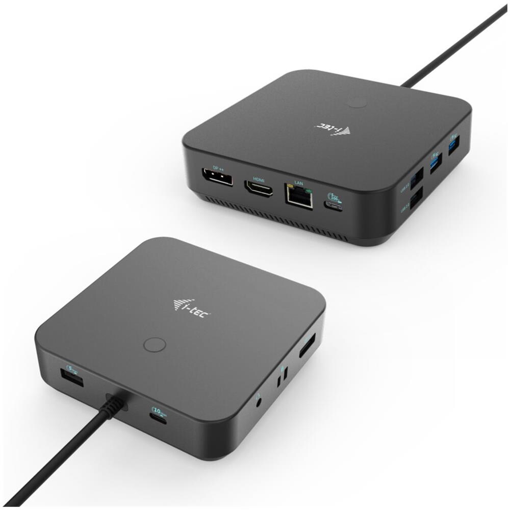 USB-C HDMI Dual DP Docking Station with Power Delivery 100 W + Universal Charger 100 W - Foto 1