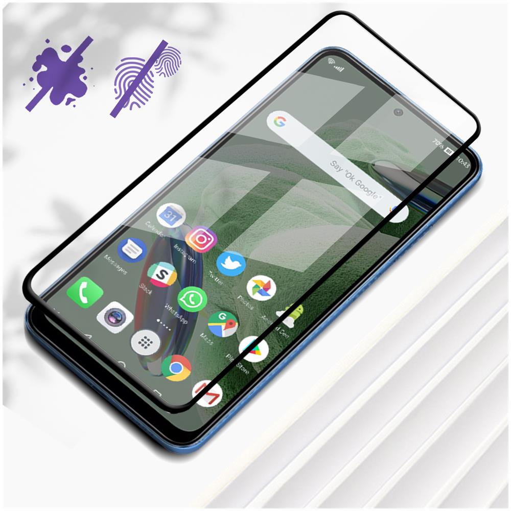 Vetro Temperato 9h Per Xiami Redmi Note 12 5g / 4g Anti-macchie Bordo Nero - Foto 2