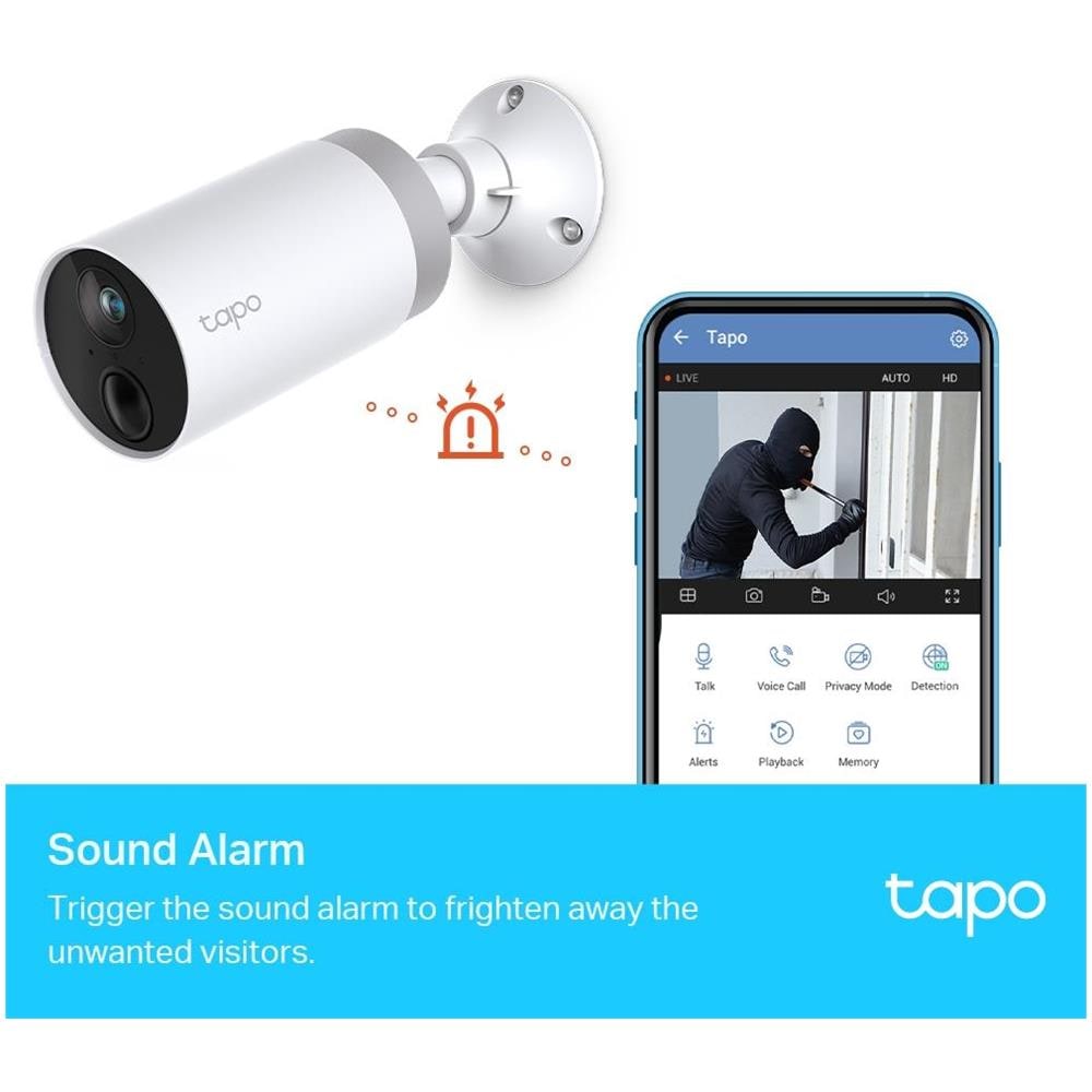 Tapo C400S2 Telecamere Smart Wi-Fi Wire-Free a Batteria con Storage Hub H200 Riprese Video 1080p Full HD IP65 - Foto 7