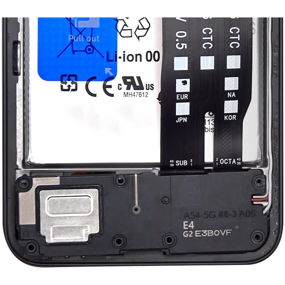 Altoparlante Esterno Di Ricambio Per Samsung Galaxy A54 5g Compatibile Nero - Foto 2