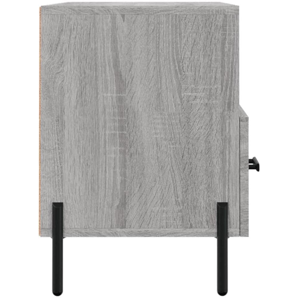 Mobile Porta Tv Grigio Sonoma 80x36x50 Cm In Legno Multistrato - Foto 9