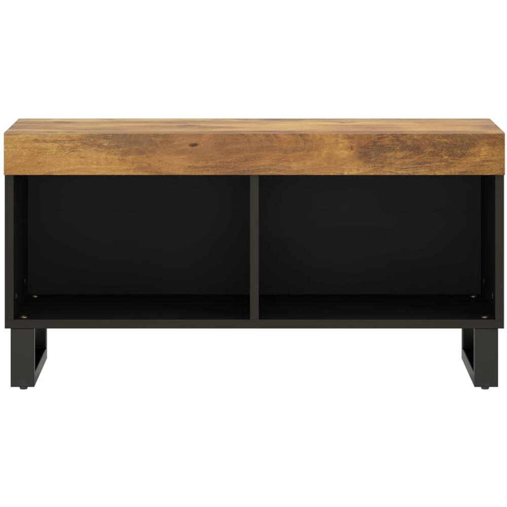 Mobile Porta Tv 85x33x43,5 Cm In Legno Massello Di Mango - Foto 3