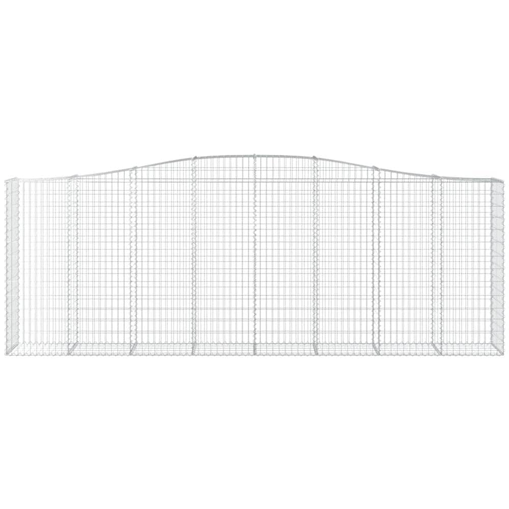 Cesto Gabbione Ad Arco 400x50x140/160 Cm Ferro Zincato - Foto 3