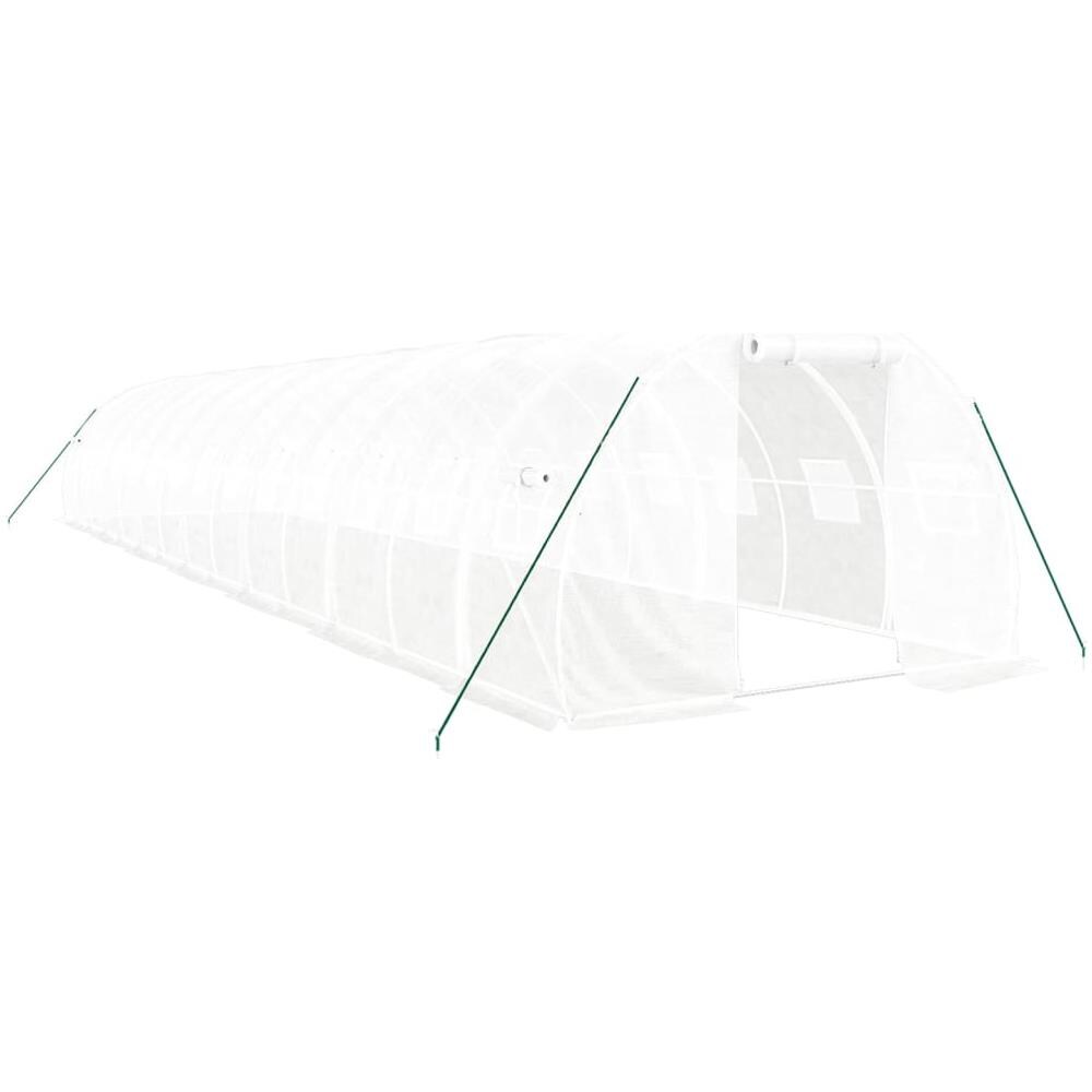 Serra Con Telaio In Acciaio Bianco 42 M 14x3x2 M - Foto 2