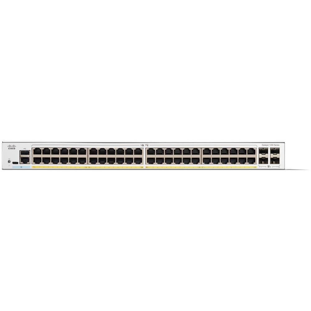 C1200-48P-4X switch di rete Gestito L2/L3 Gigabit Ethernet (10/100/1000) Bianco - Foto 2