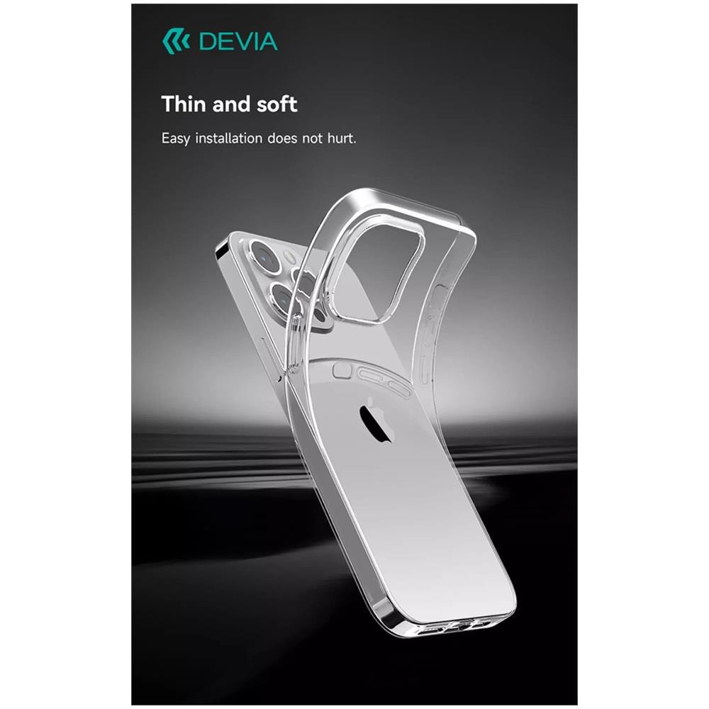 Cover Trasparente Morbida in TPU per iPhone 15 Pro Max - Foto 2