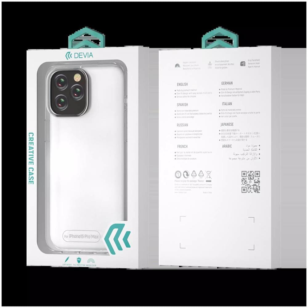 Cover Trasparente Morbida in TPU per iPhone 15 Pro Max - Foto 3