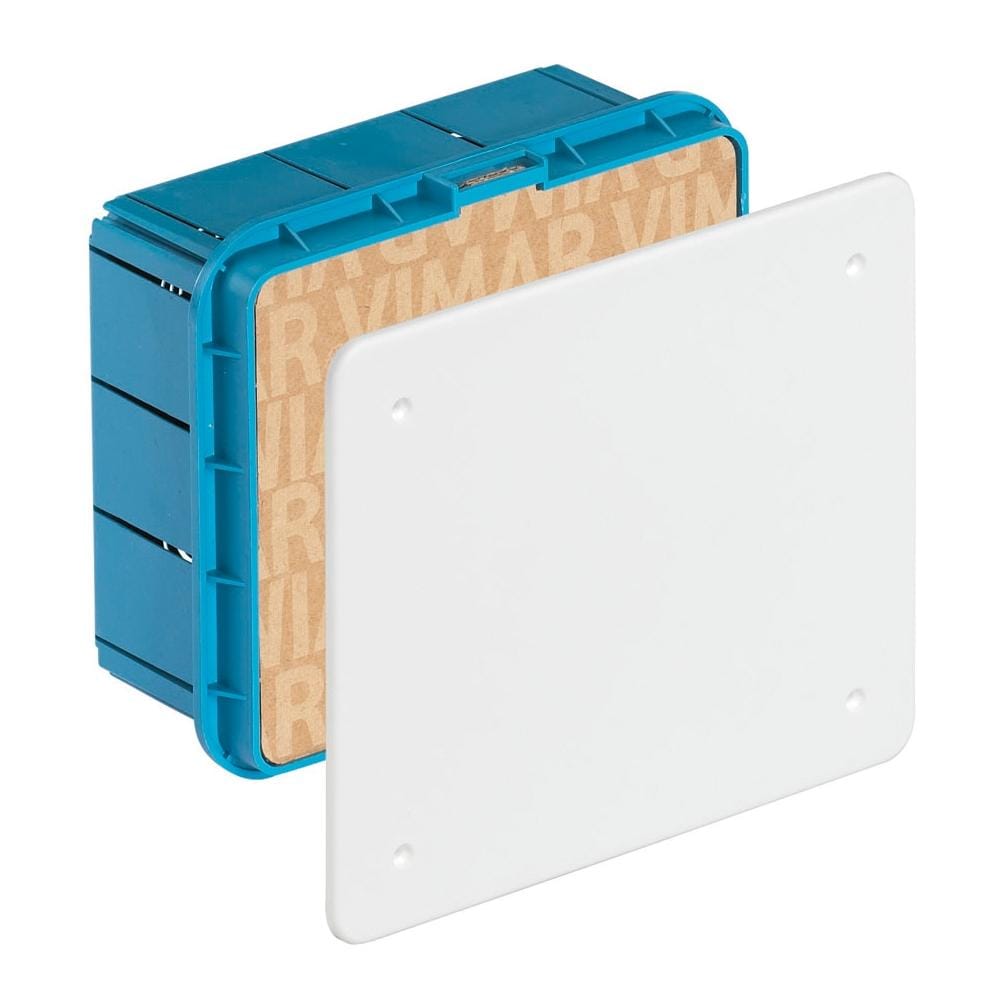 Scatola Derivazione Incasso Con Coperchio Bianco E Viti 154x128x70mm - Foto 1
