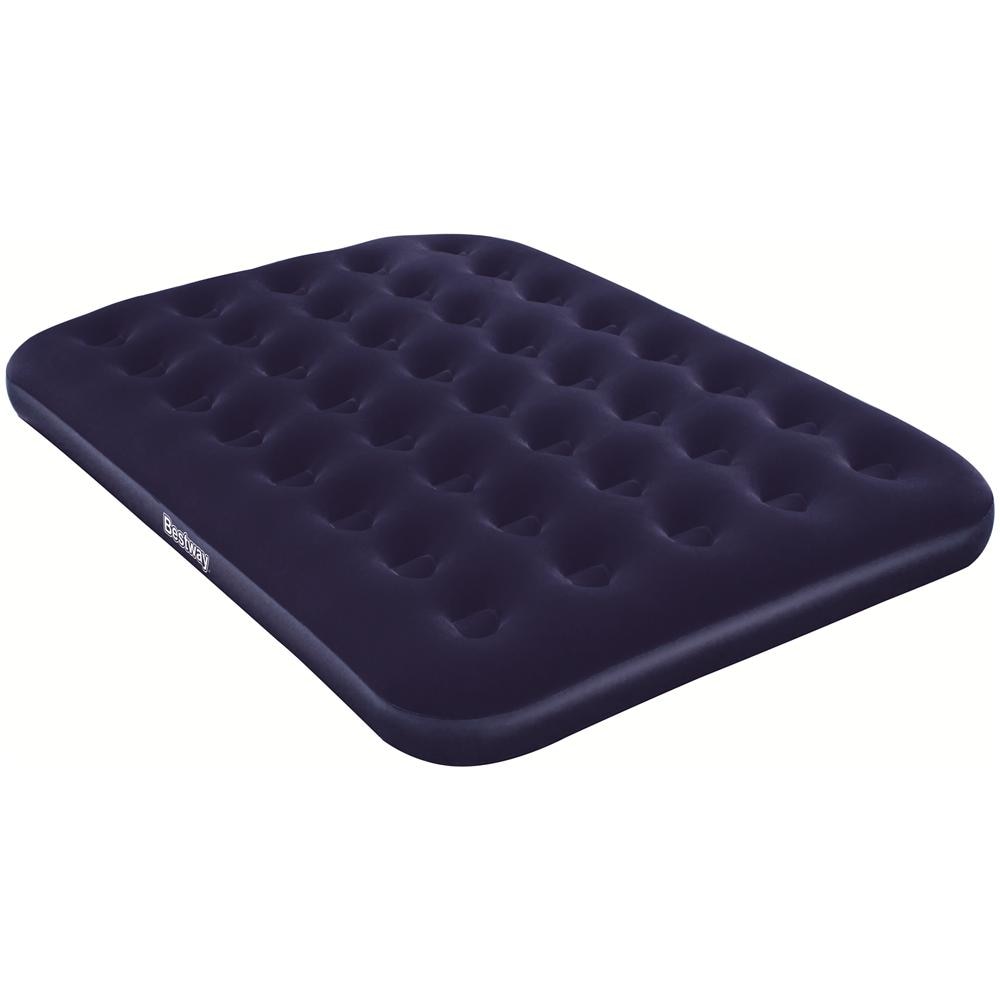 67002 Materasso Gonfiabile Floccato 191 X 137 X 22 Cm - Foto 1