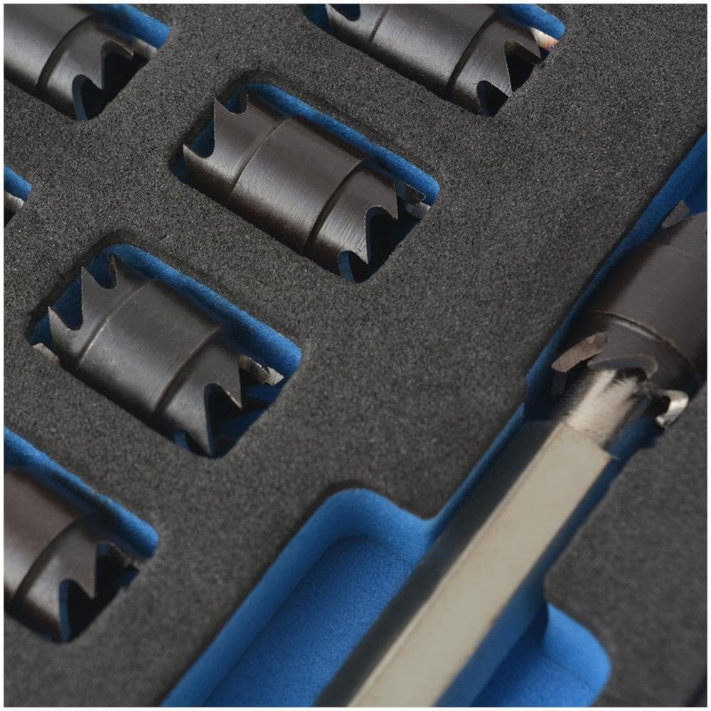 13 Pz Set Perforatrice Punti Saldatura Hss-cobalt - Foto 2