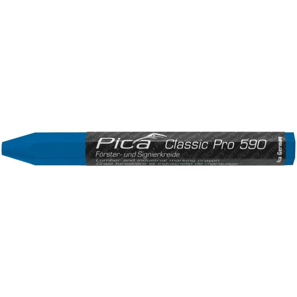 12 Pz Matite Da Falegname Classic Pro 590 12x120 Mm Blu - Foto 1
