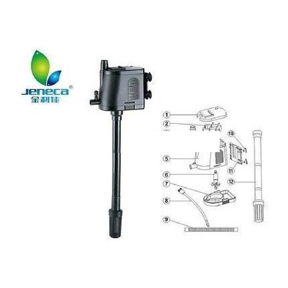 Filtro Interno Pompa Sommergibile Per Acquario 26w 1100 L / h Ipf-2990 - Foto 1