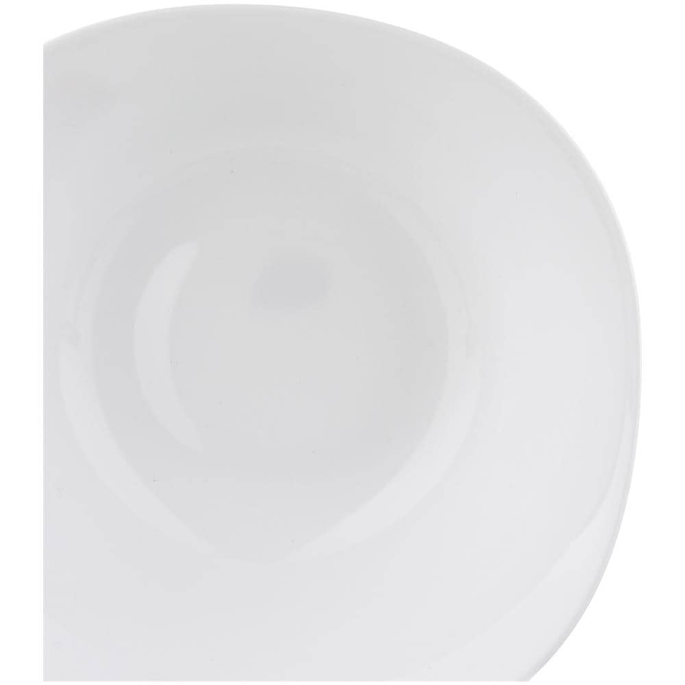 Insalatiera Parma In Vetro Opalino, Da 24 Cm Bianco - Foto 2