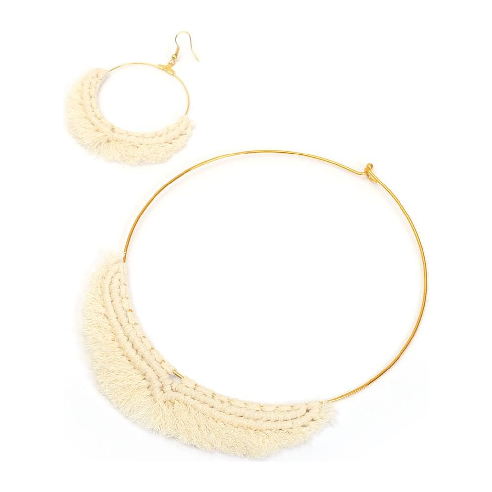 Graines Creatives - Kit Orecchini In Macramé - Foto 2