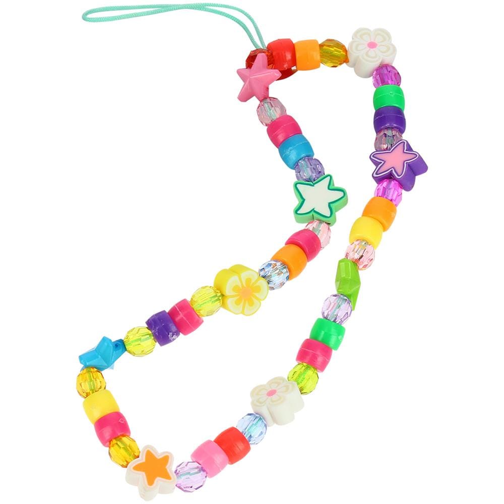 Bracciale Da Telefono Con Perle, Fiori E Stelle Multicolor Collezione Summer - Foto 5