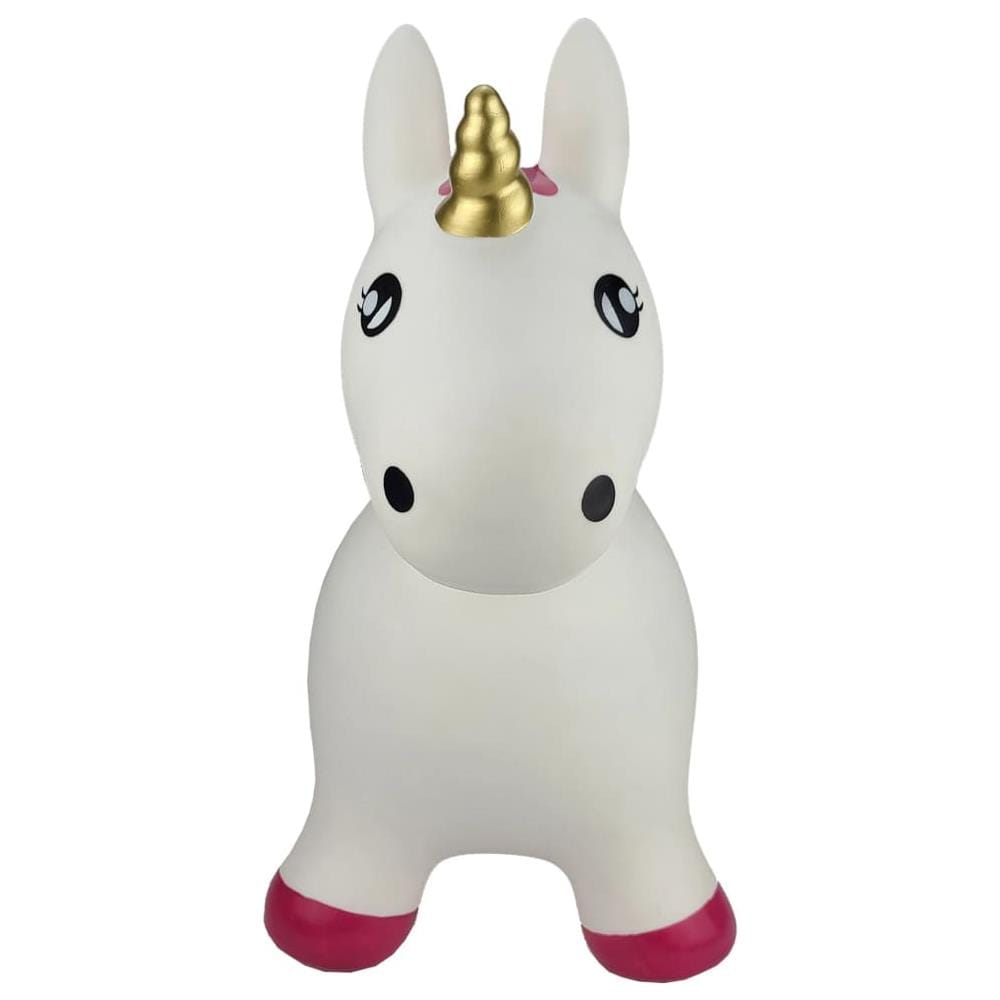 Giocattolo Cavalcabile Animale Unicorn Bianco - Foto 3