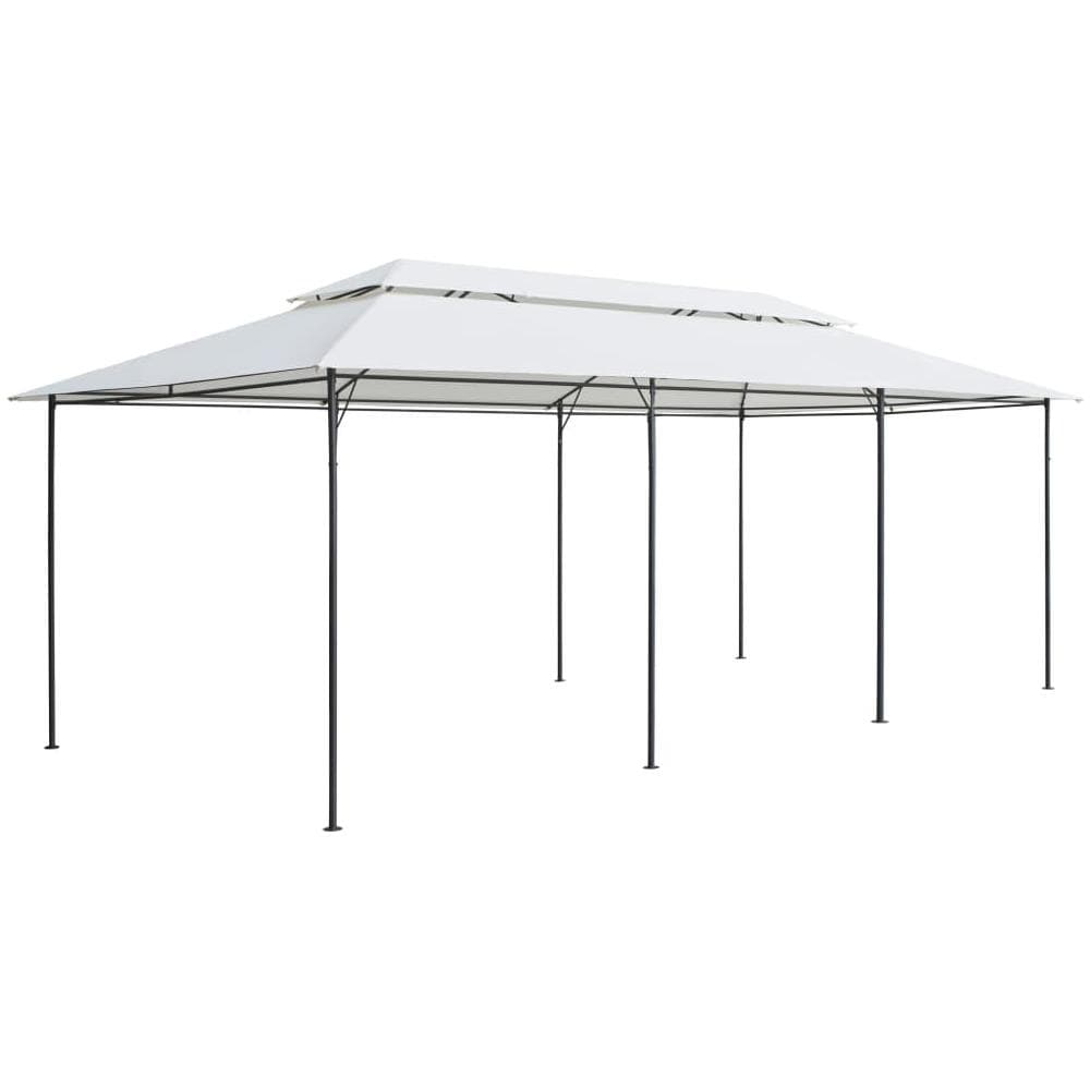 Gazebo 600x298x270 cm Bianco 180g / m² - Foto 1