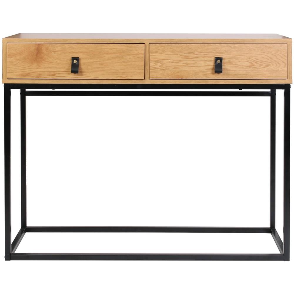 Consolle Abbott Rovere / Nero - Foto 2