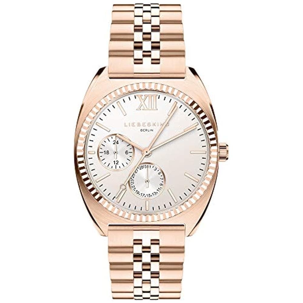 Orologio Analogueico Quarzo Donna Con Cinturino In Acciaio Inox Lt-0261-mm - Foto 1