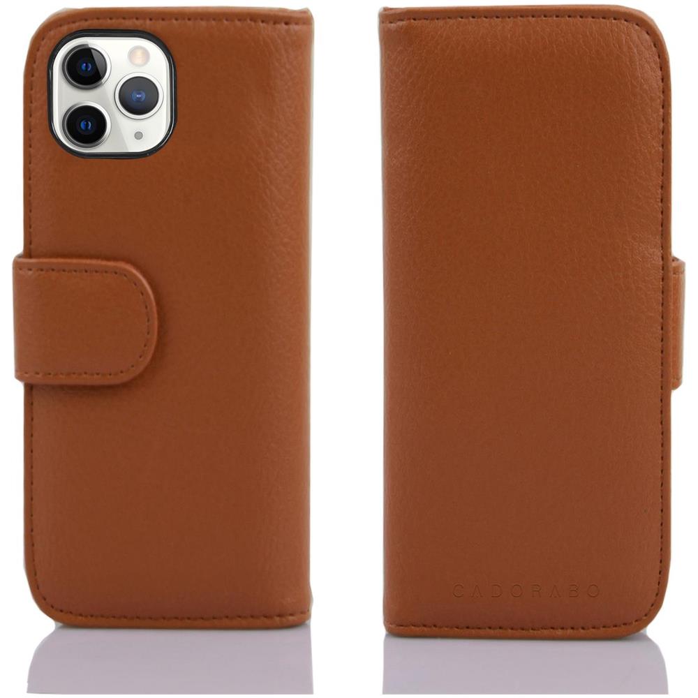 Custodia Compatibile Con Apple Iphone 13 Pro Max In Marrone Cioccolata - Coperchio Protettivo Con Chiusura Magnetica E 3 Slot Per Carte - Foto 8