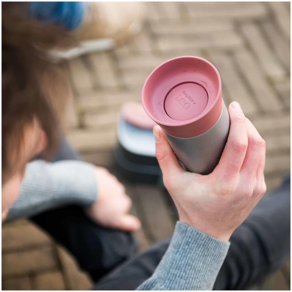 Tazza Termica Rosa 0,33 L - Leo - Foto 4