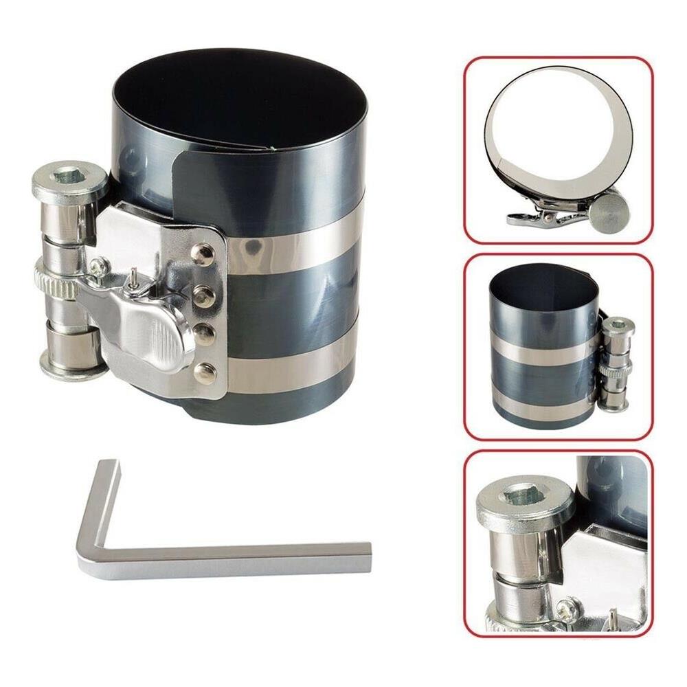 Anello Con Vite Compressore A Cricchetto Per Istallazione Pistone 53 - 175 Mm - Foto 1