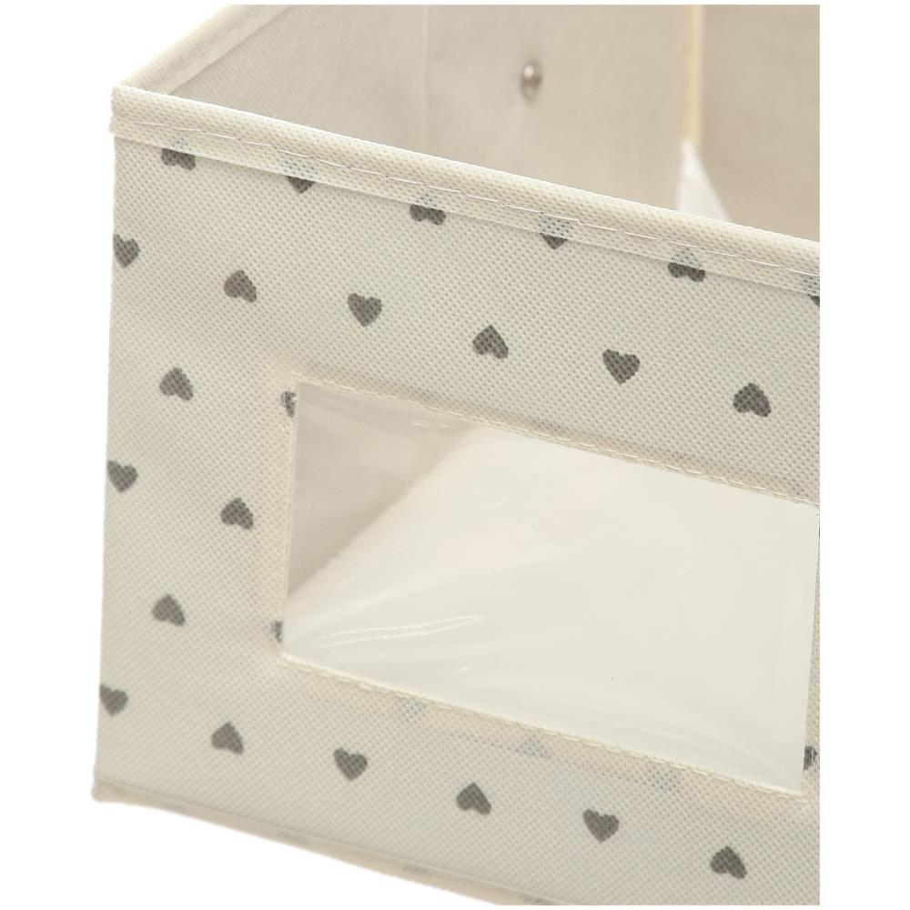 Scatola Armadio King Box Panna In Tnt, Da 24x36x19 Cm Bianco - Foto 2