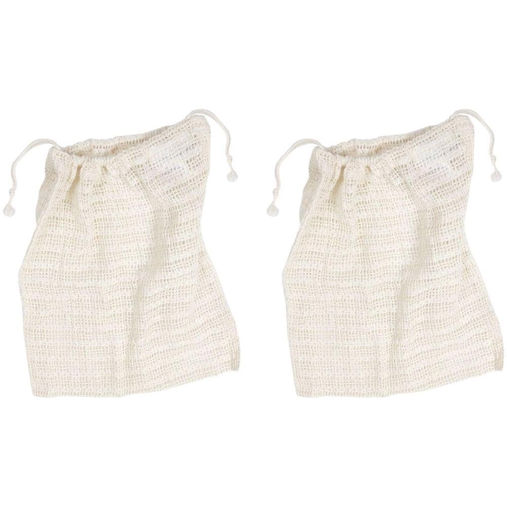 2 Sacchetti Per Lavaggio In Cotone Biologico 28 X 26 Cl - Foto 1