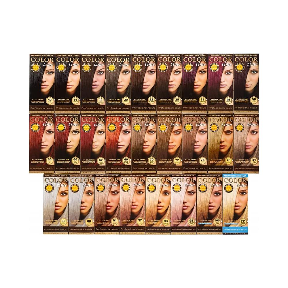 Tinta Per Capelli N° 93 Shampagne ""color Time"" Con Pappa Reale E Vitamina C - Foto 7