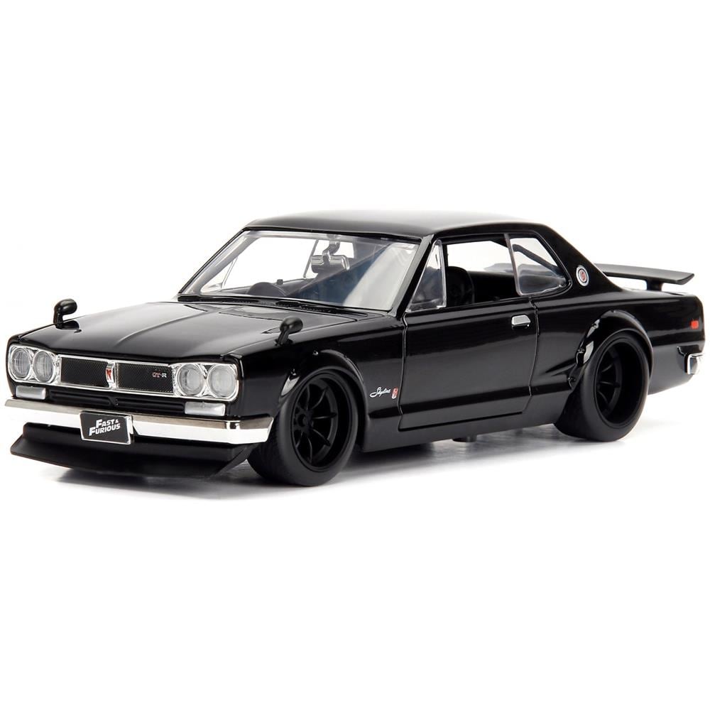 Nissan Skyline 2000 Gt-r 1971 ''fast & Furious'' Brian O'connor Black 1:24 - Foto 1
