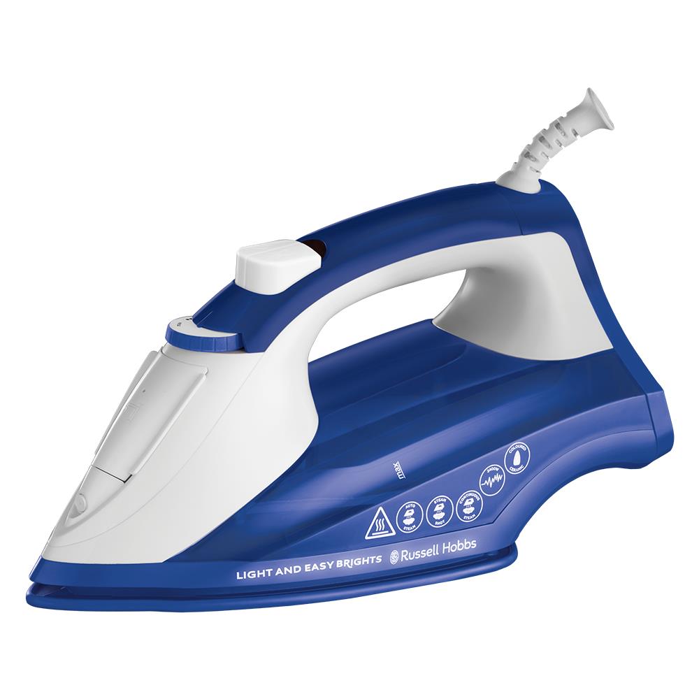 26483-56 ferro da stiro Ferro a vapore Ceramica 2400 W Blu, Bianco - Foto 1