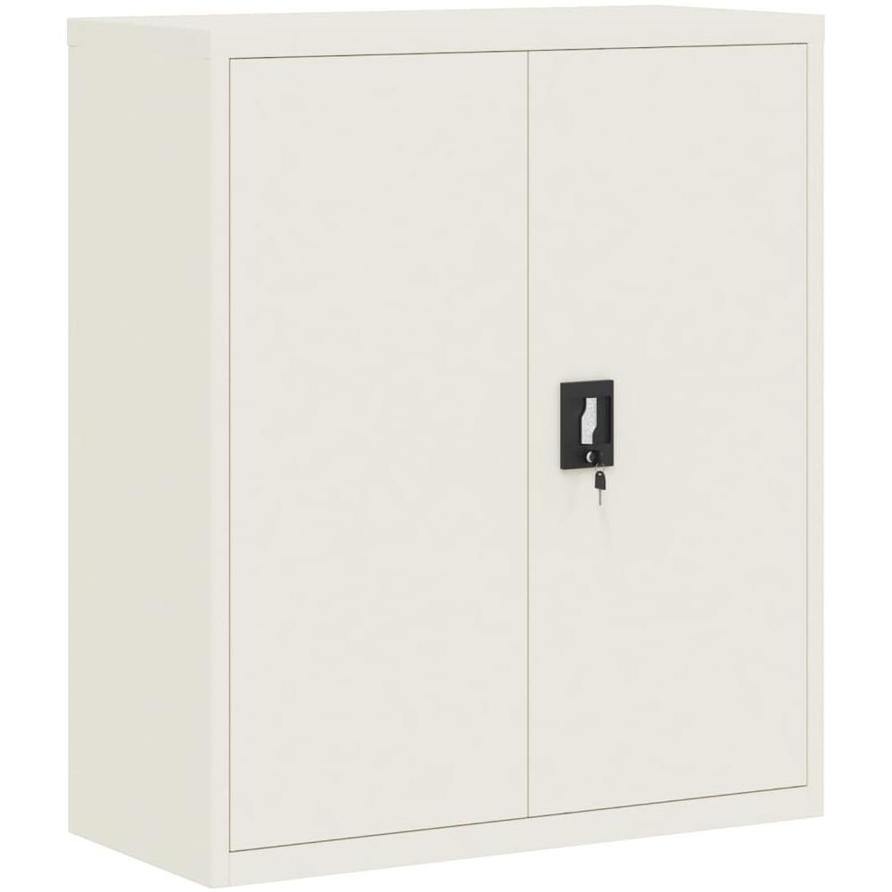 Armadio Classificatore Bianco 90x40x105 Cm In Acciaio - Foto 2