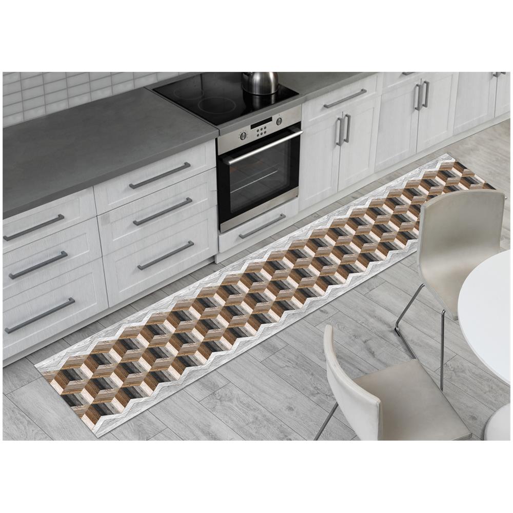 Tappeto Passatoia Cucina Antiscivolo Sottolavello Digitale Disegno Oblivion 50x320 Oblivion - Foto 1