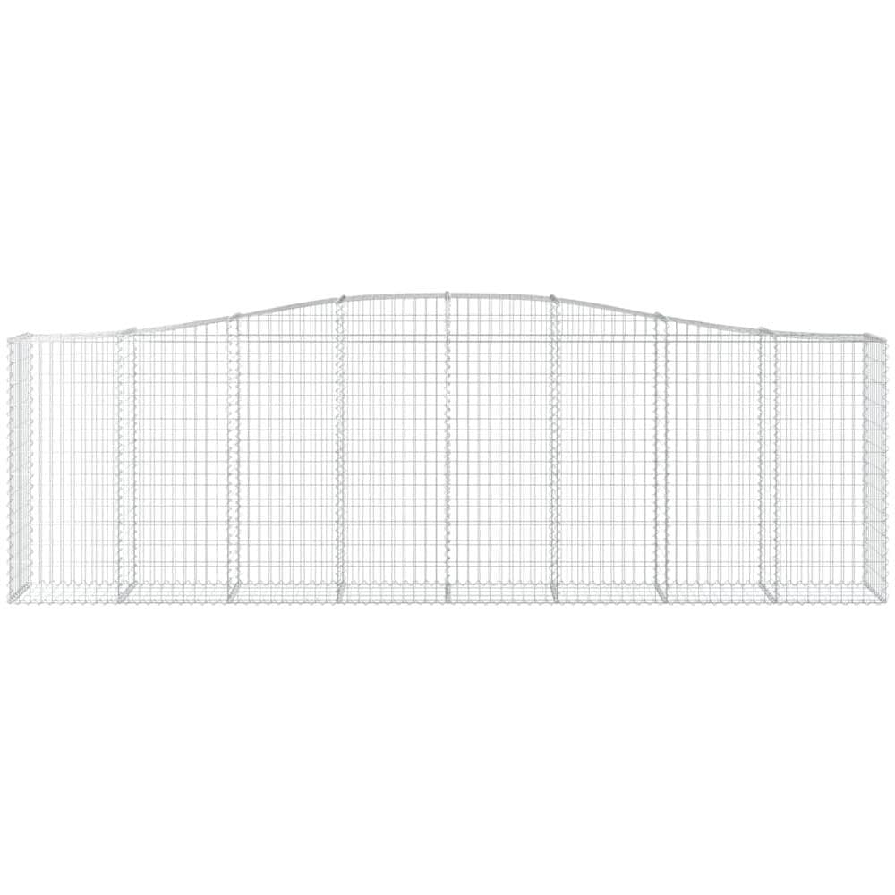 Cesto Gabbione Ad Arco 400x50x120/140 Cm Ferro Zincato - Foto 3
