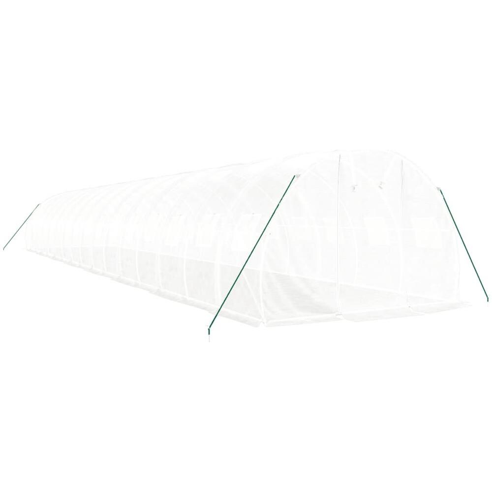Serra Con Telaio In Acciaio Bianco 48 M 16x3x2 M - Foto 3