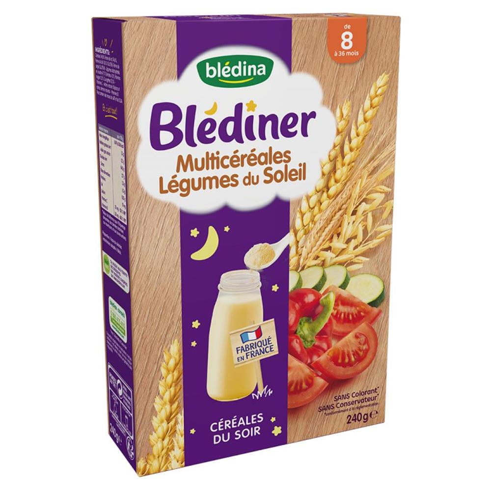 Cereali Serali Multicereali Verdure Del Sole Da 8 Mesi Blediner 240g - Foto 1